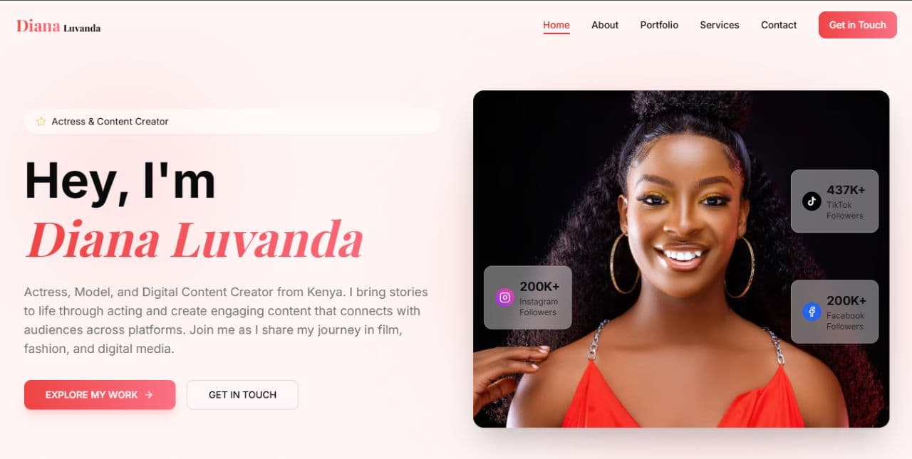 Diana Luvanda Portfolio