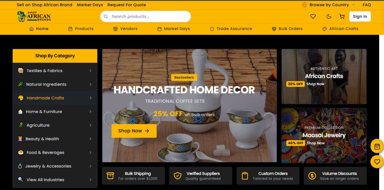 Shop African Brands